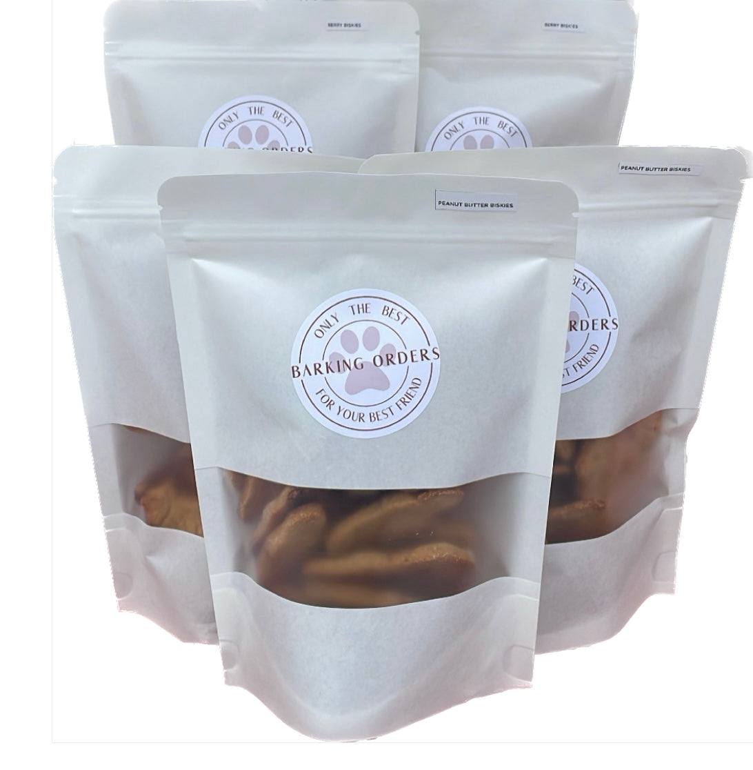 PEANUT BUTTER CRUNCH BISKIES