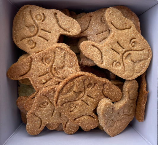 PEANUT BUTTER CRUNCH BISKIES